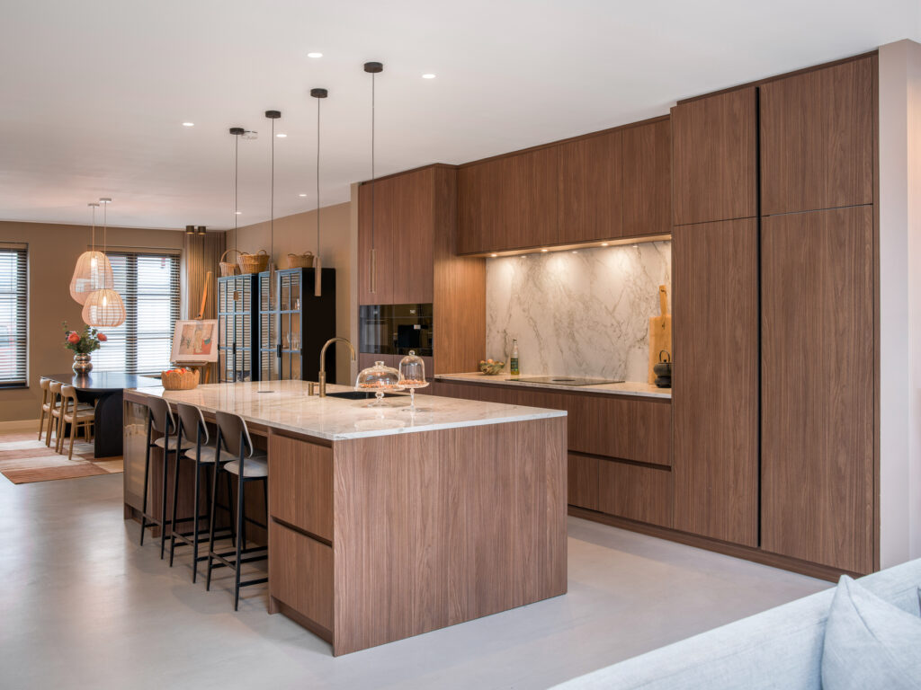 Maatwerk keuken in statige villa