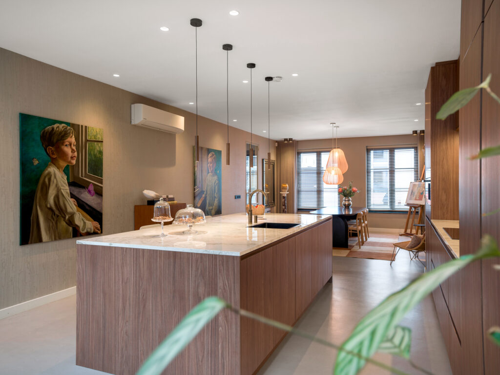 Maatwerk keuken in statige villa