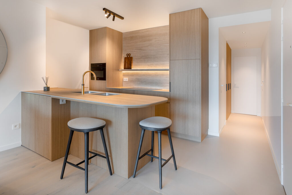 Interieurfotografie van het ontwerp en de realisatie van een maatwerk keuken door interieurfotograaf Kelly Noten